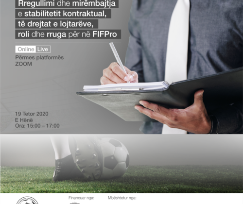 Webinari – Rruga Për Në FIFPro (ENG: Webinar – The Road To FIFPro)